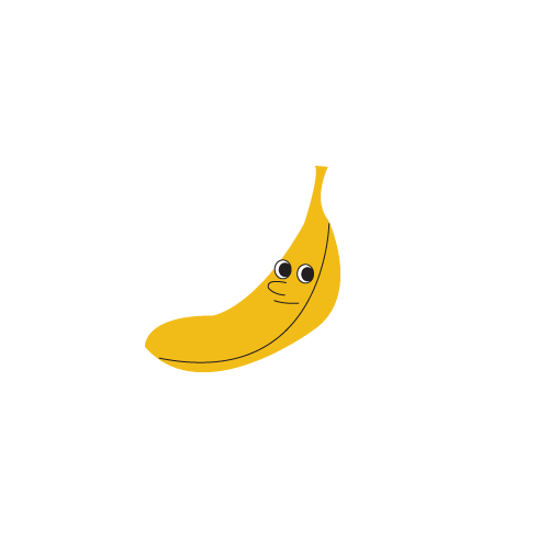 fruit collection. Banana 바나나 자수